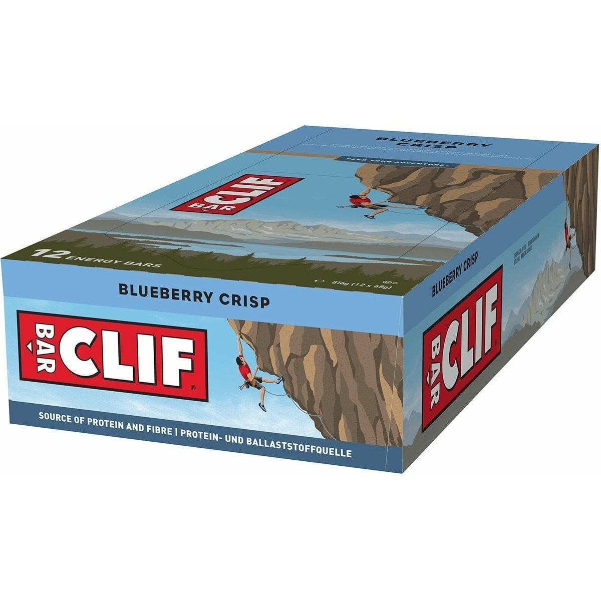 CLIF Bar Blueberry Crisp, 12x68g