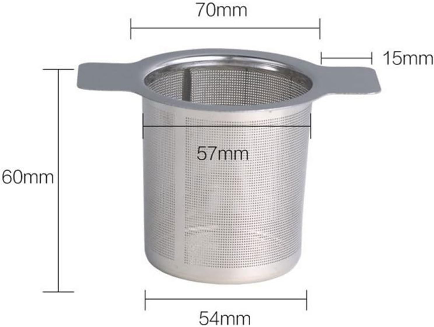 tea strainers for loose tea， Stainless Steel Reusable Tea Infuser Tea Strainer Teapot Metal Bulk Tea Spice Strainer Kitchen Accessories Filtering