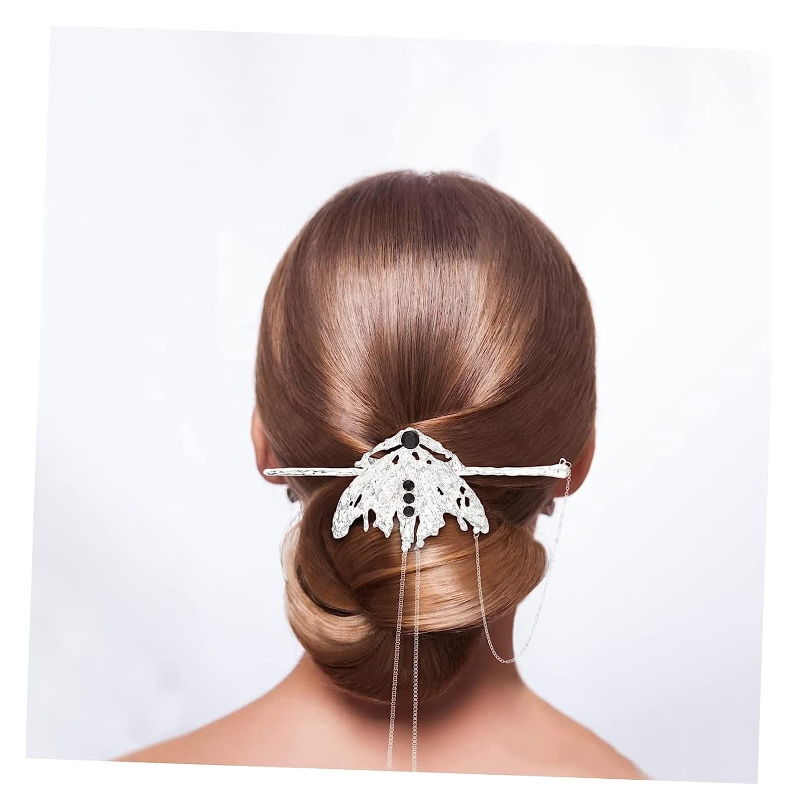 Clip per capelli decorativa per capelli forcine per capelli forcine per capelli da sposa per matrimonio cinese decorazione matrimonio S per spose polsino per capelli strass clip per chignon clip