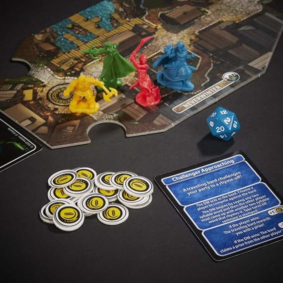 Hasbro Gaming Dungeons & Dragons Adventure Begins, Cooperative Fantasy Board Game, Fast Entry to The World of D&D, Family Game for 2-4 Players, 10 and Up