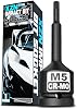 Kraft XZN Bit Insert 1/2 Inch M5 Power Multi-Tooth Bit Socket Wrench CR-MO Steel for Hand and Impact Wrenches