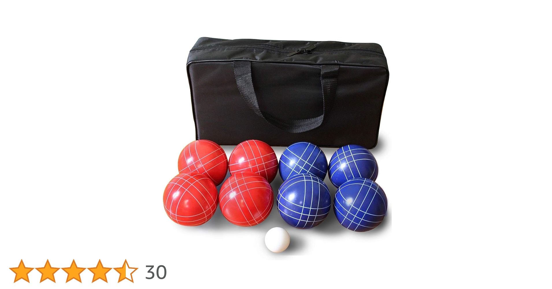 DARTSLIVE （箱無し）+純正ポールセット Amazon.co.jp: Driveway Games 90mm 裏庭ボッチェセット ボール8