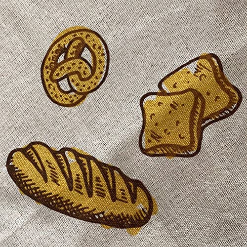 Bolsas de pan bolsos de cordón reutilizables ecológicos para pan casero 6