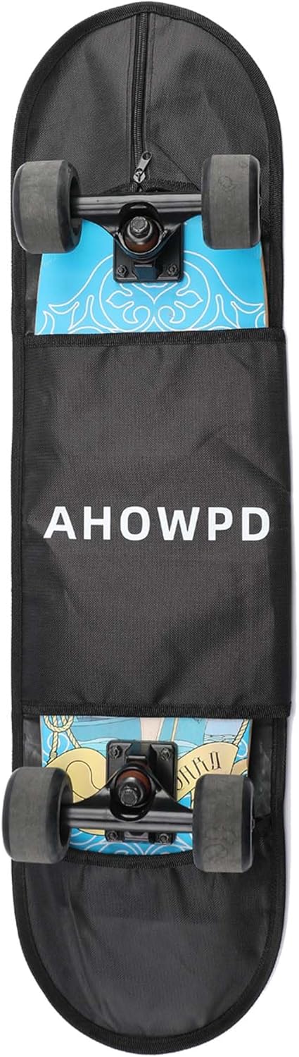 AHOWPD Skateboard Storage Bags for Deck, Longboard, Standard Skateboards, Mini Cruiser Skateboard