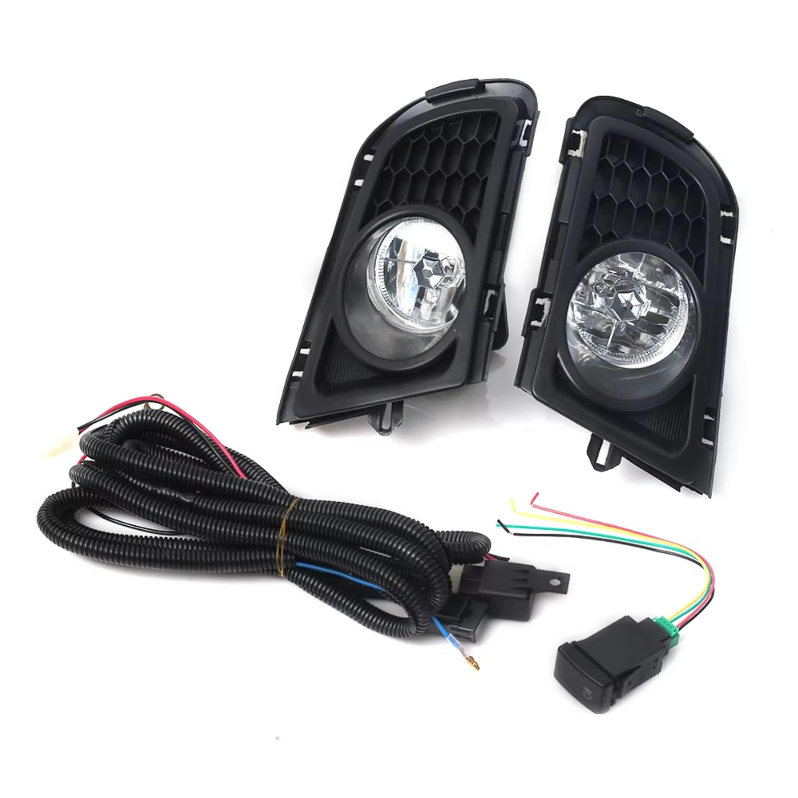 Conjunto de Faros antiniebla para Mazda 6 2.0L 2006-2010, Faro antiniebla para automóvil, luz de posición, Faro antiniebla con Cable, Parachoques Delantero para automóvil.