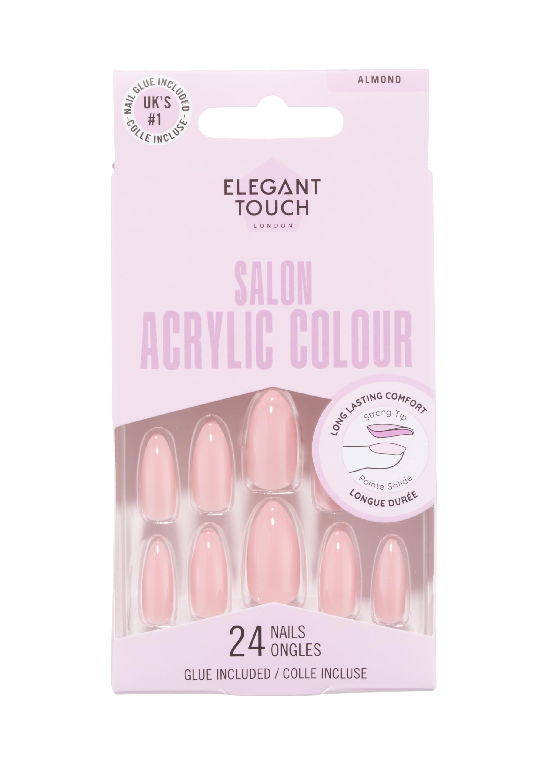 Elegant Touch Salon Acrylic Colour Rhubard Ripple