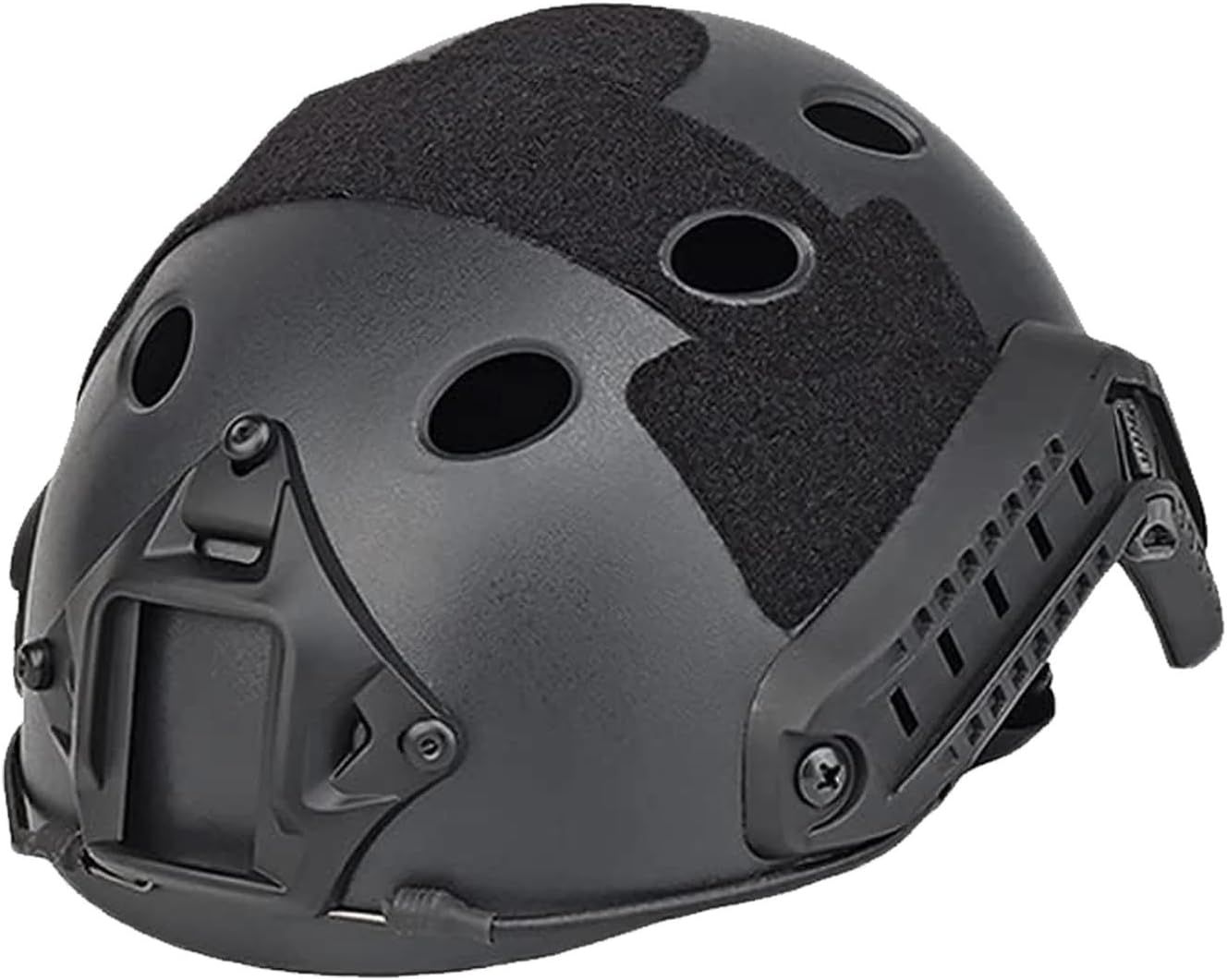 Tactical Airsoft Fast Helmet Set with Communication Headset Goggle Helmet Light Helmet Cloth for CS Paintball Shooting