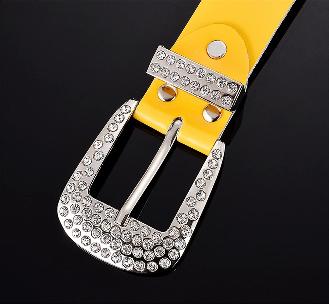 Amazon.com: Eather Rhinestone Belts For Women Luxury Pin  display picture 2