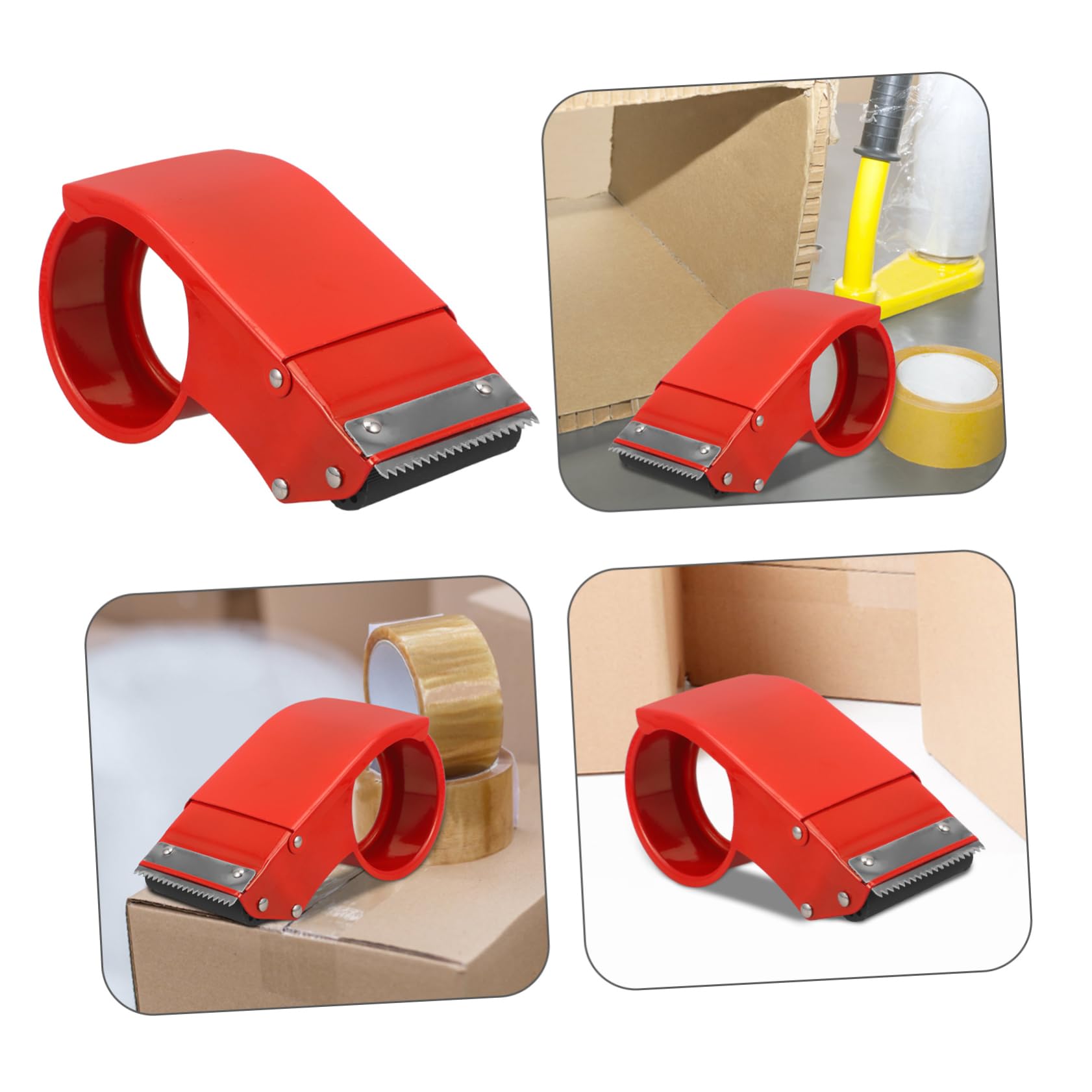 4stücke Tape Dispenser Tragbarer Tischabroller Für Klebeband Praktischer Tape Organizer Für Büro Schule Und Zuhause