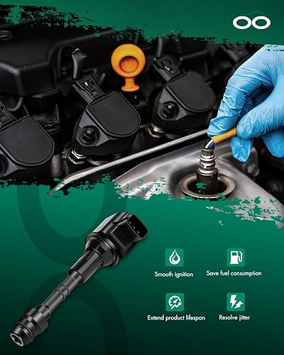 Vista 1748 de SCITOO 1 bobinas de encendido con 4 bujías de iridio para Chevrolet 2011-2015 Cruze 1.4L 2016 Cruze Limited 1.4L 2012-2020 Sonic 1.4L 2013-2021 Trax