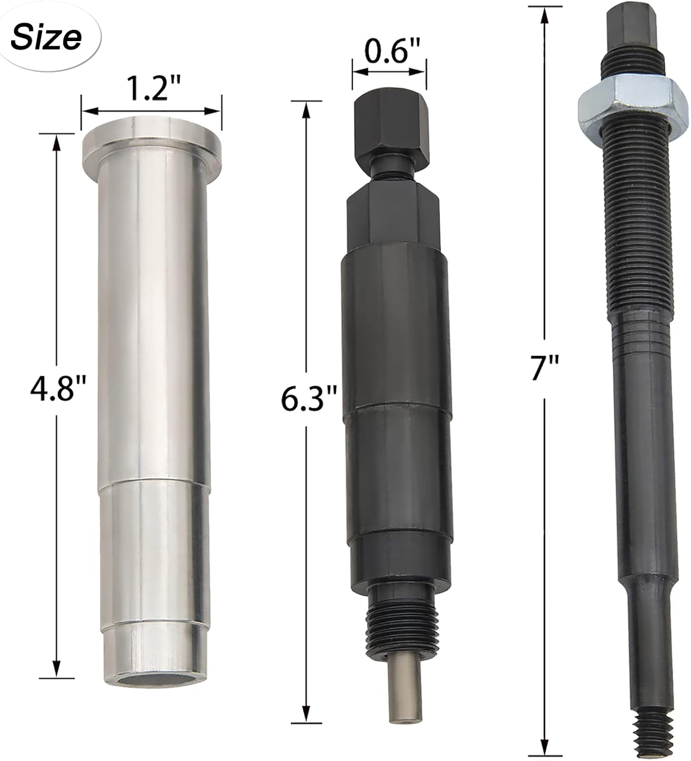 HOOTO Broken Spark Plug Remover Tool, 65600 Broken Spark Plug kit, Spark Plug Extractor Tool Compatible with Ford 5.4 Triton 3 Valve Engines