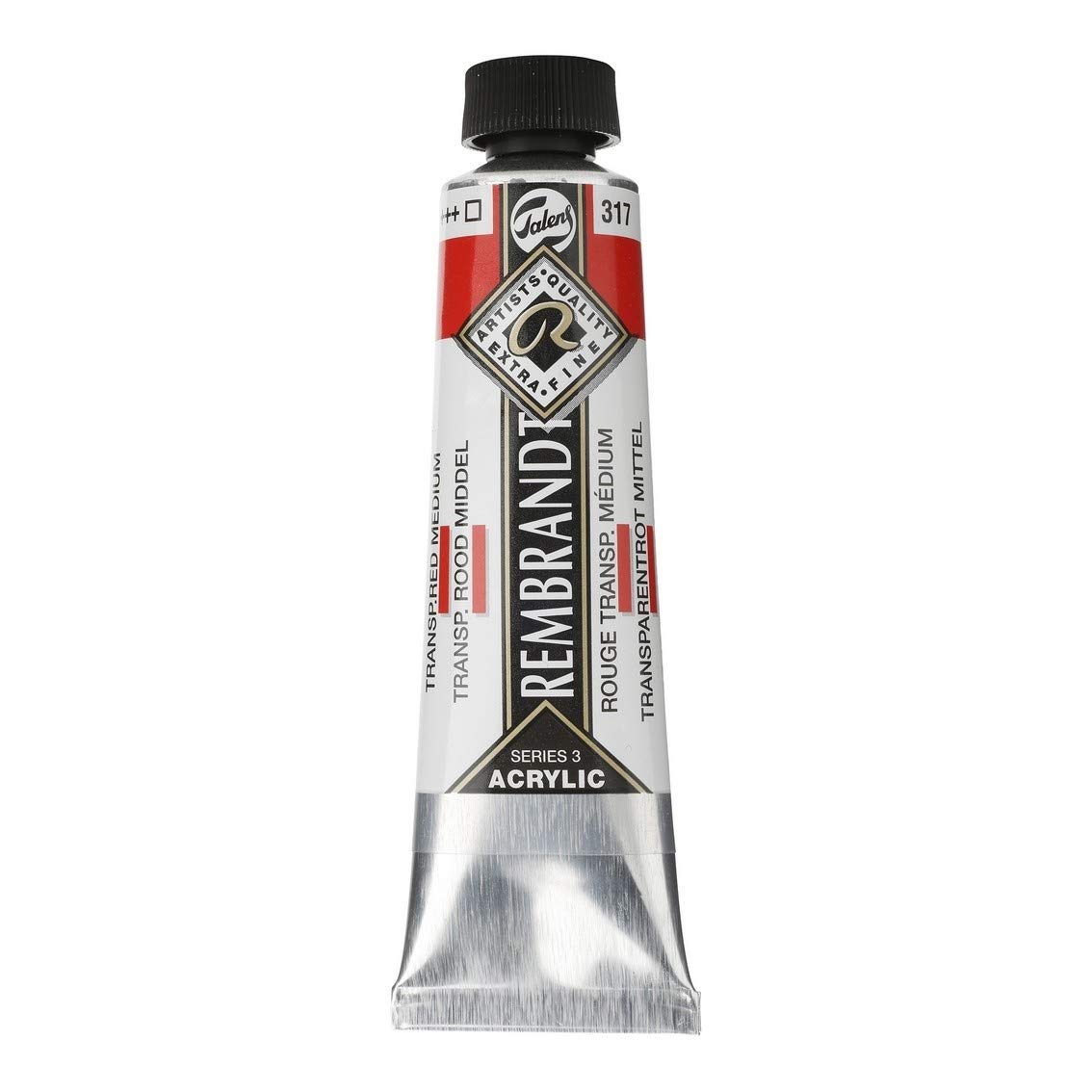 40ml - Rembrandt Acrylic - Transparent red medium - Series 3