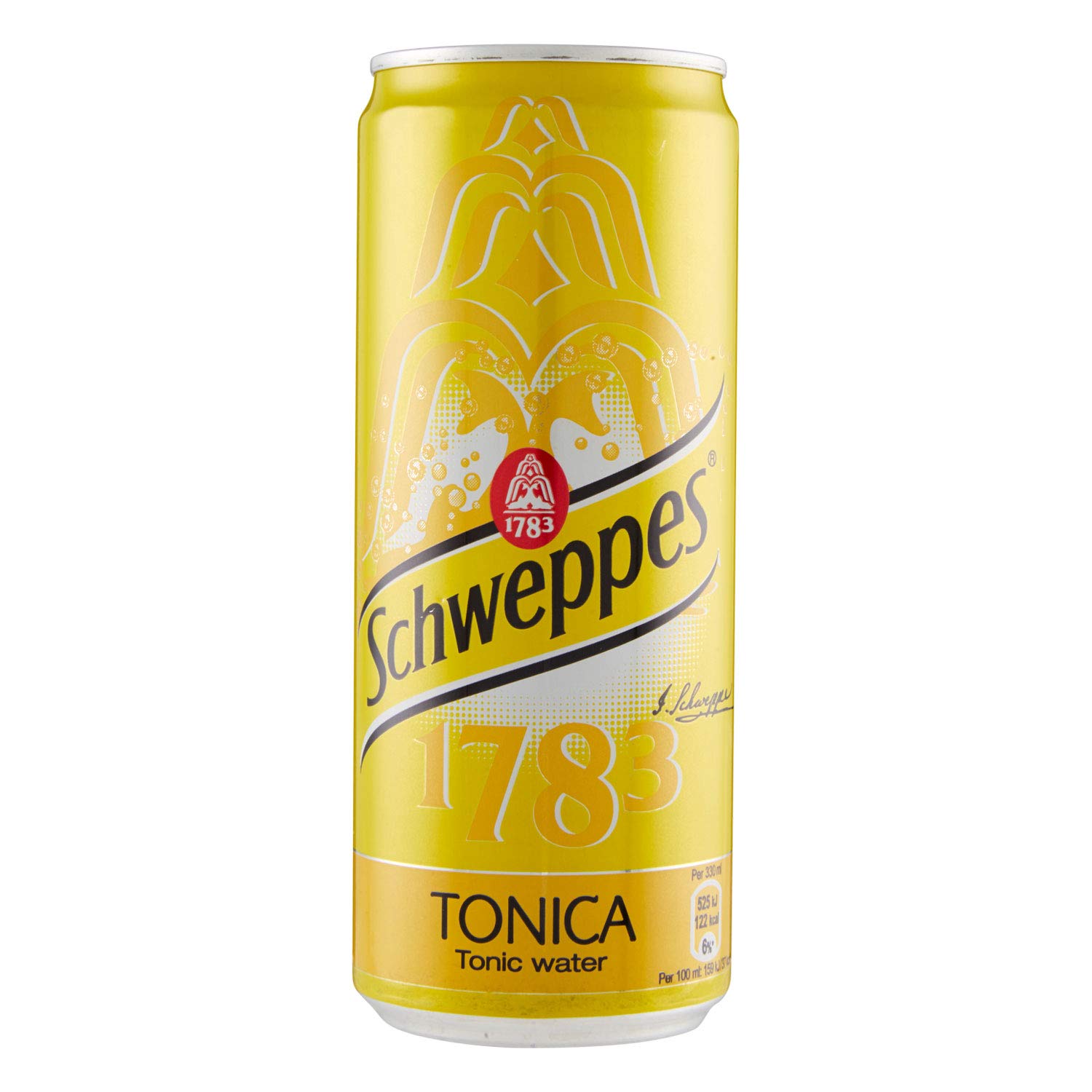 24x Schweppes Tonic Water 33 cl Dose+ Italian Gourmet Polpa 400g