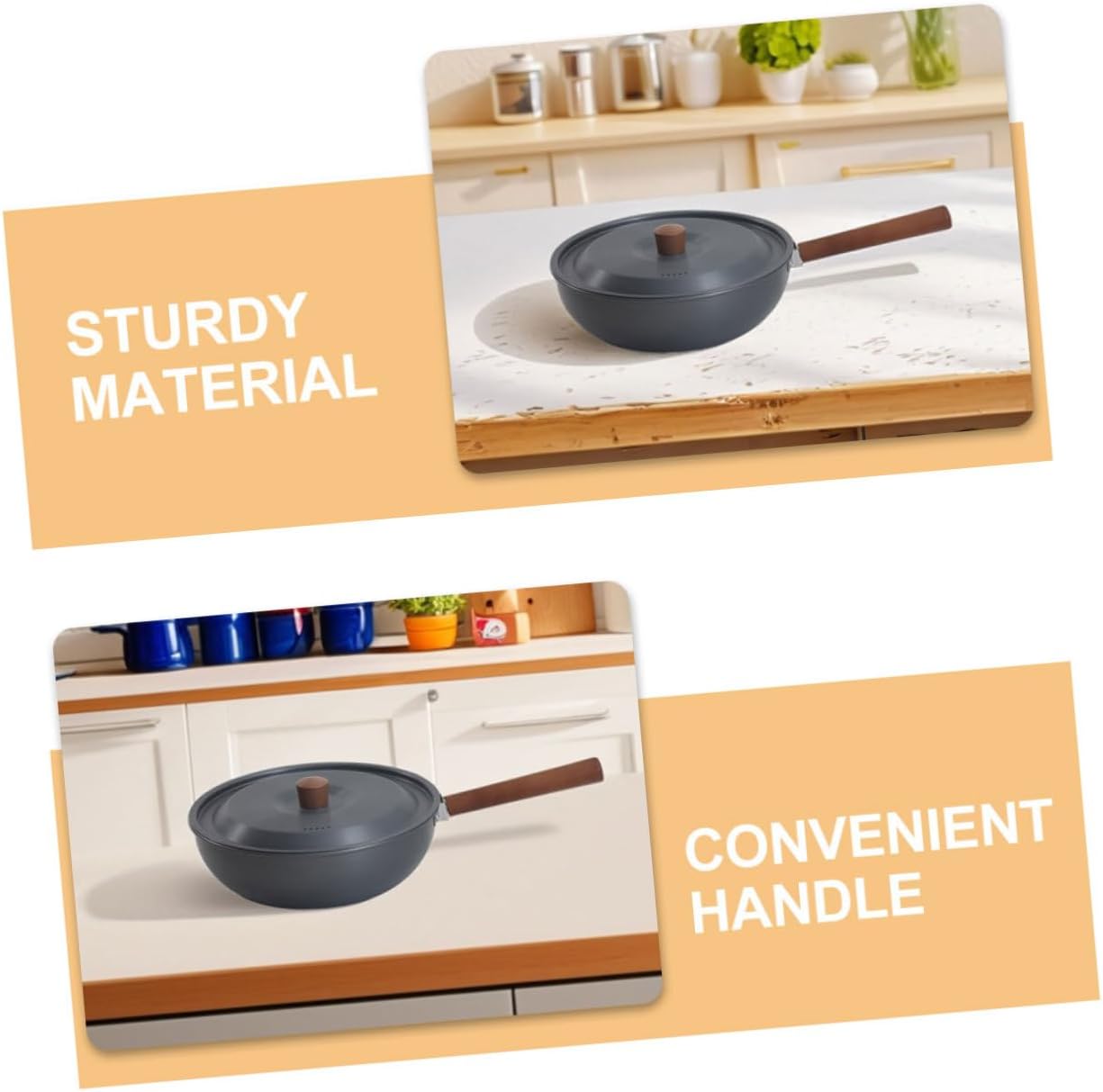 MERRYHAPY Camping Cooking Pots for Cooking Portable Outdoor Picnic Cookware Camping Cooker Pot Milk Warmer