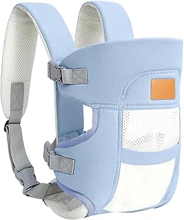 Baby Holder Brusttrage,Atmungsaktive Babykörpertrage Mit Kopfstütze | Ergonomische Atmungsaktive Horizontale Tragehilfe Mit Verstellbarer Kopfstütze Für Naturspaziergänge Hundegassi