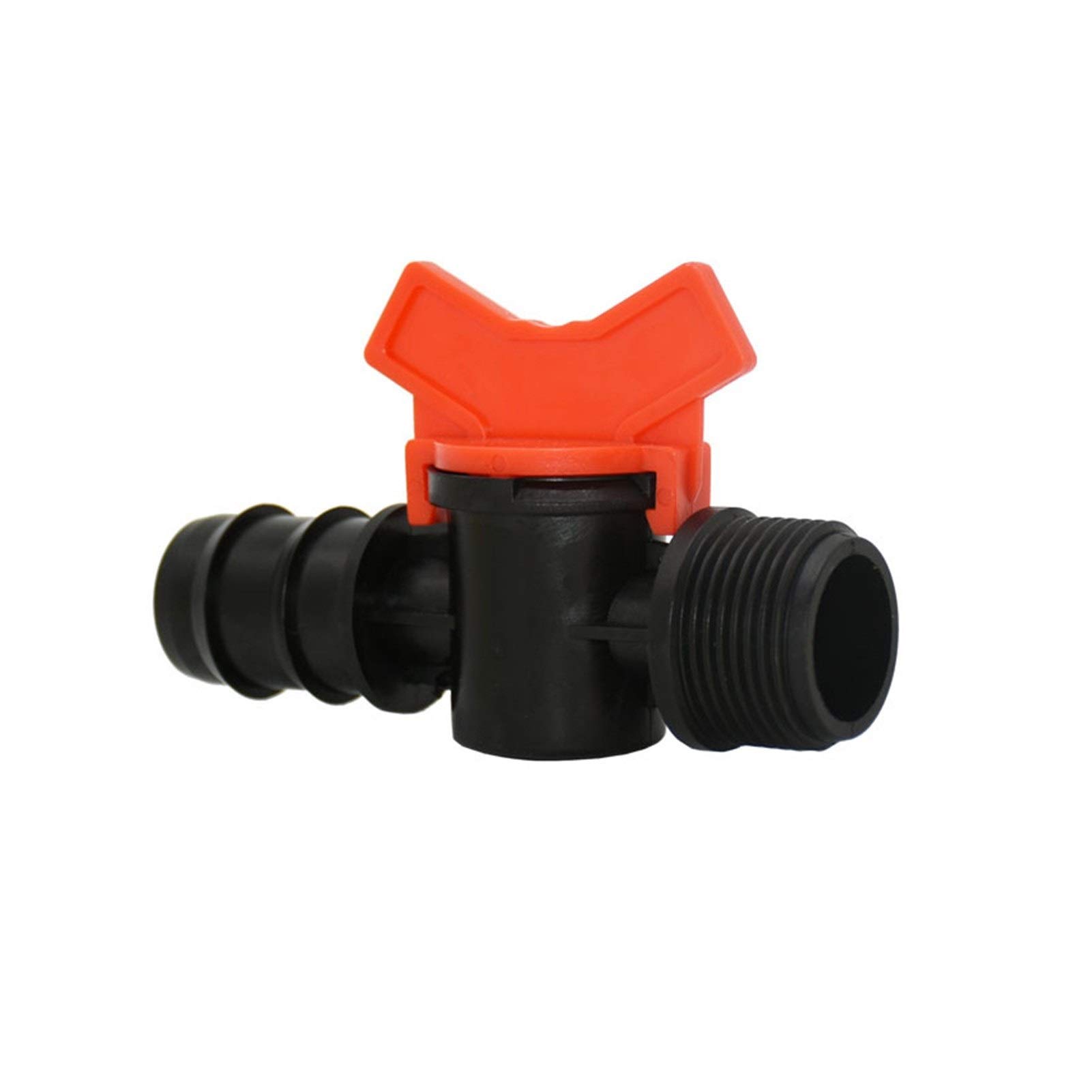 Raccordi per Tubi di irrigazione, Raccordi for irrigazione a Goccia Ottone 3/4-1 Pollici DN20 Connettore for Rubinetto da Giardino 20 Pezzi