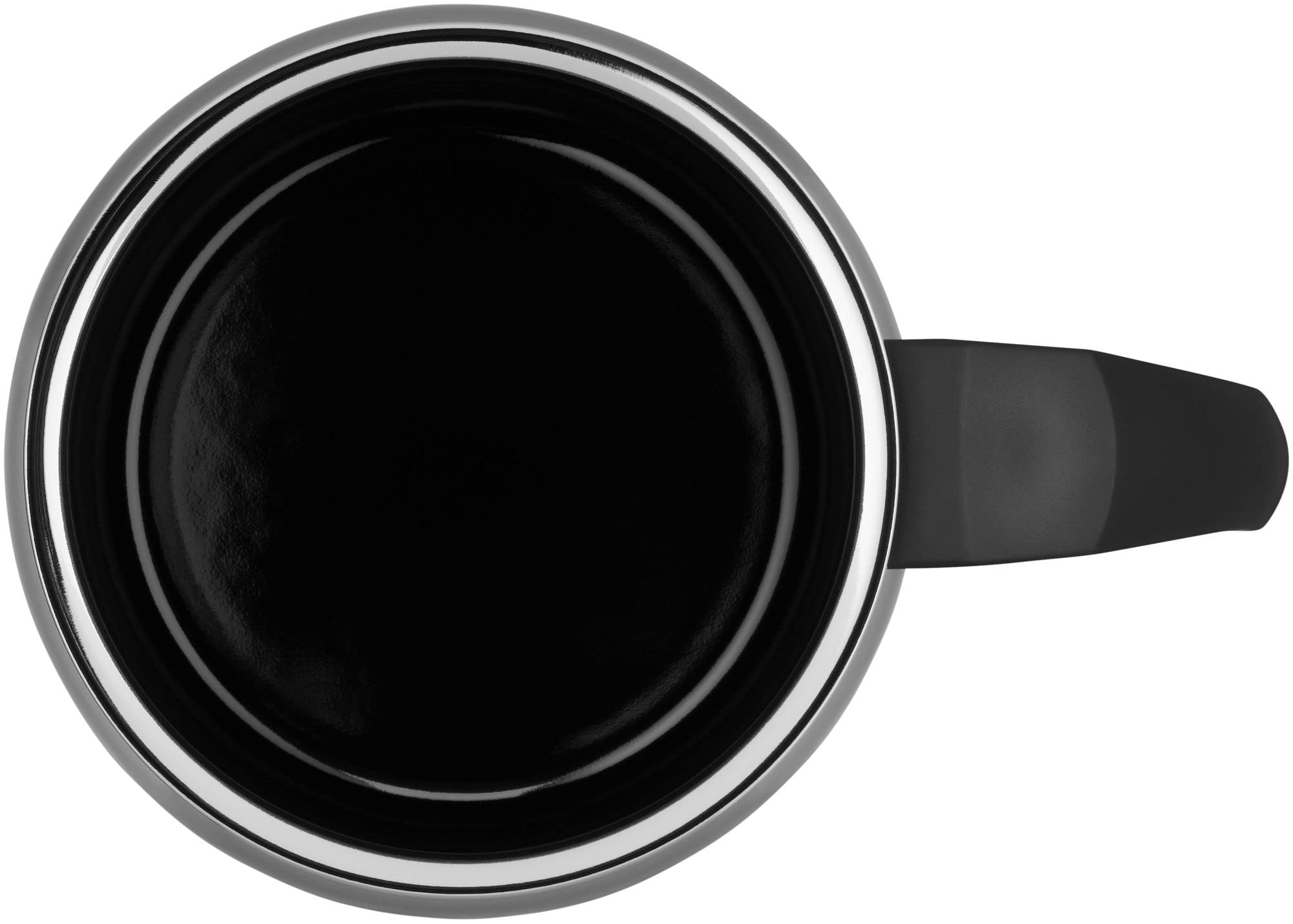 WMF Fusiontec Mineral Milchtopf mit Deckel 12 cm, Kochtopf Induktion, High-Tech Keramik, backofenfest, kratzfest, rot