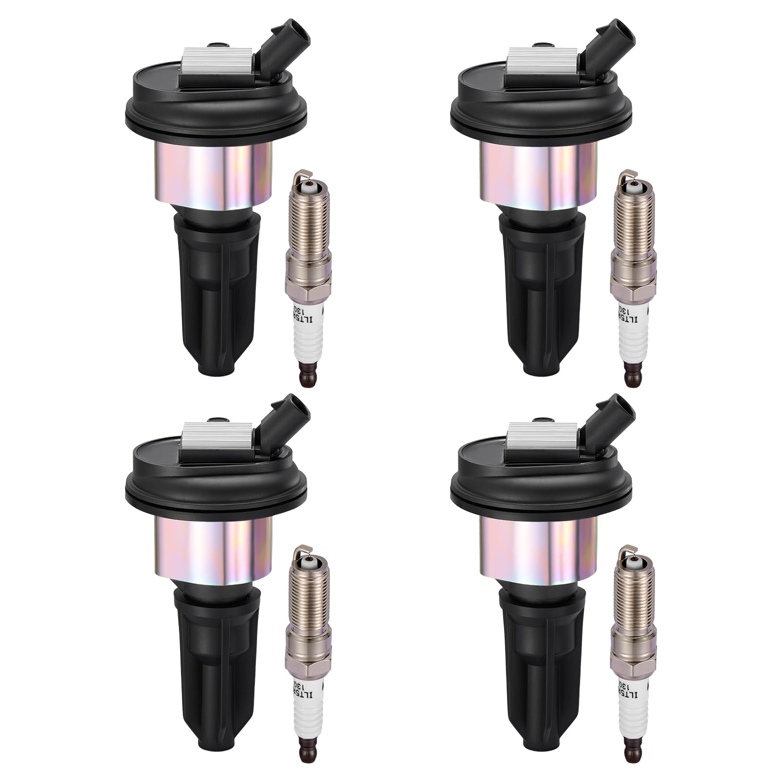 BDFHYK Ignition Coil UF303 and Spark Plug 5019 for Chevy Colorado 2004-2006