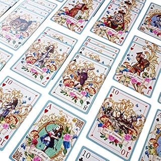 ASVP Shop Alice In Wonderland Playing Cards - Perfect For Themed Parties, Games & Decor