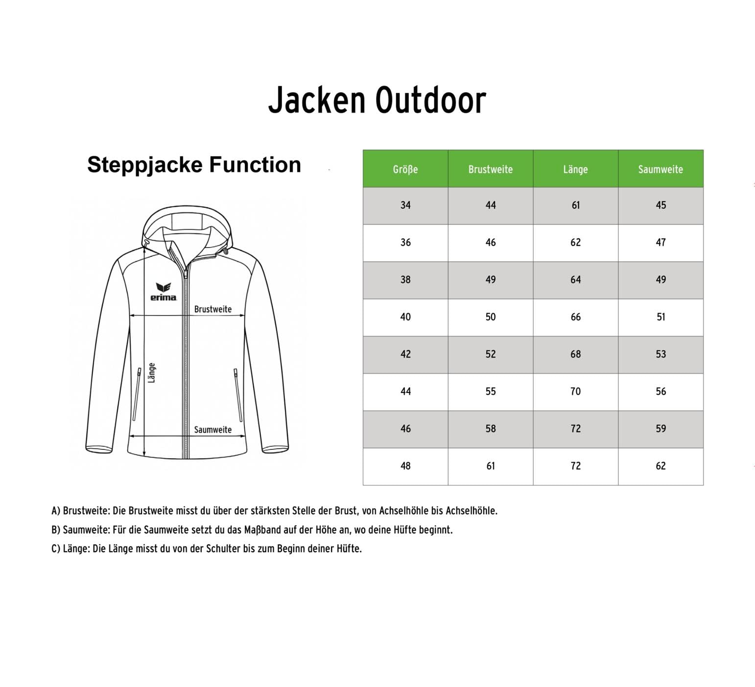 erima Outdoor Basic Chaqueta Acolchada Mujer