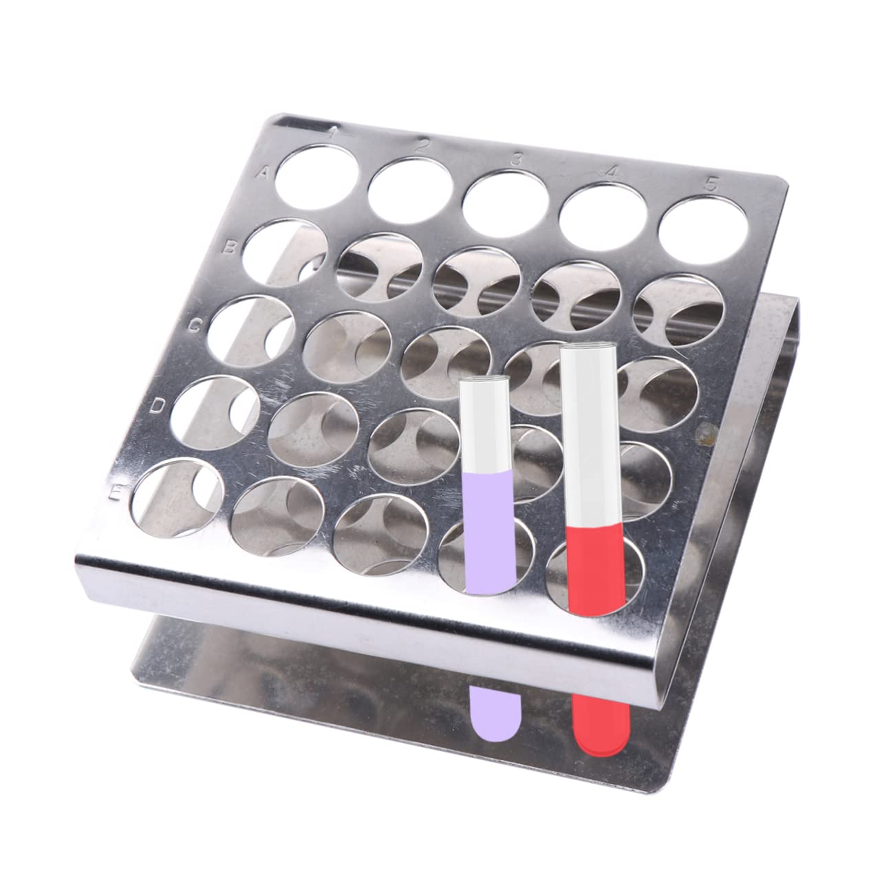 3 Piezas 25 soporte de tubo de prueba material de laboratorio escolar soportes para tubos de laboratorio gradillas para tubos de tubos de con titular tubo de