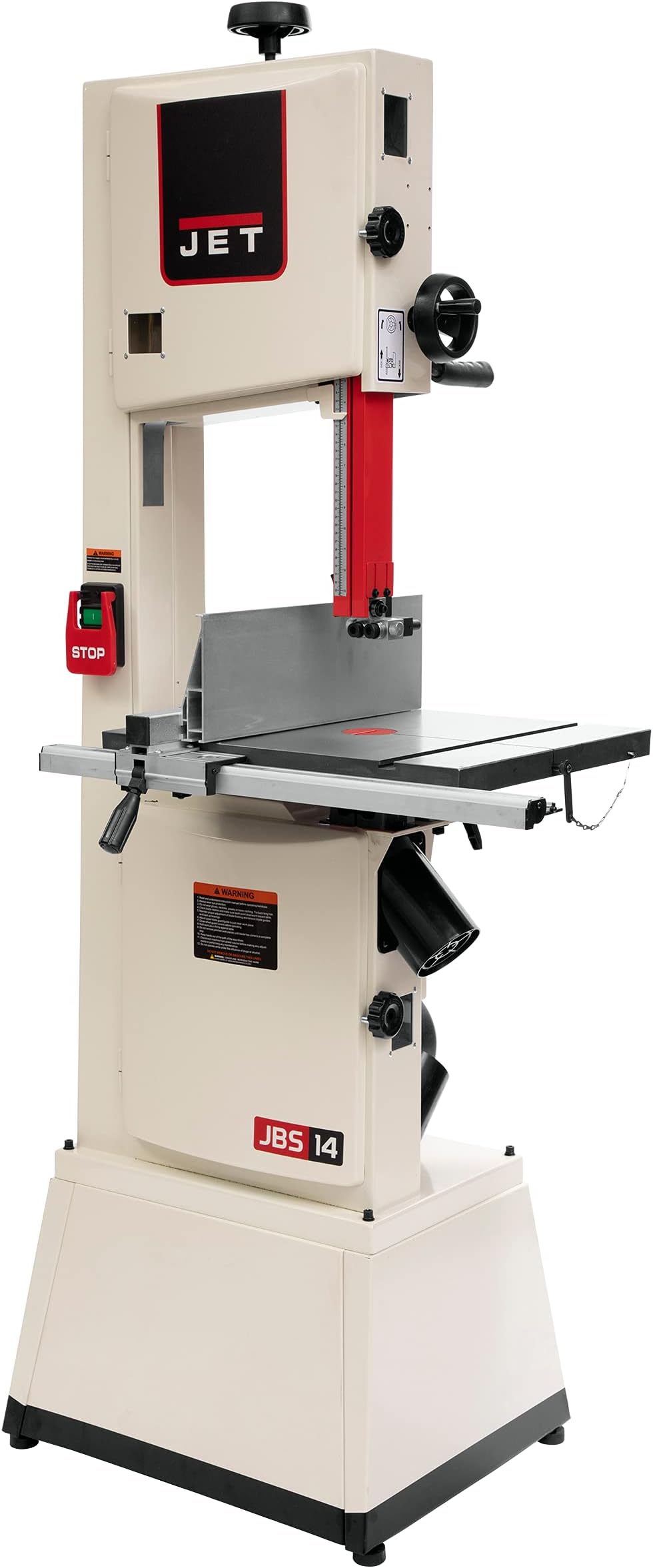JET 14-Inch Woodworking Bandsaw, 1-3/4 HP, 115/230V 1Ph (Model JWBS-14SFX)