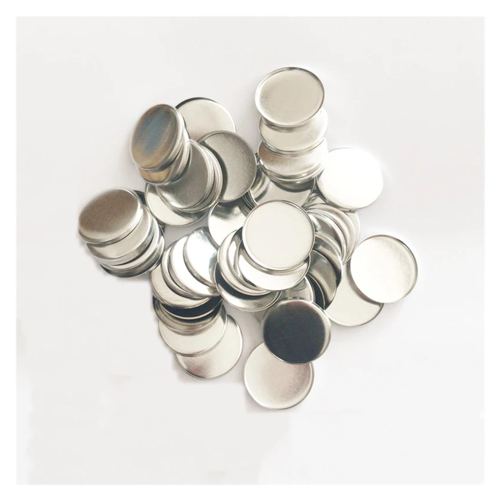 Przypinka 25/32/37/44/50/58/75 mm 100 zestawów części do szpilek do maszyny Pro Maker Produkcja DIY(25mm)