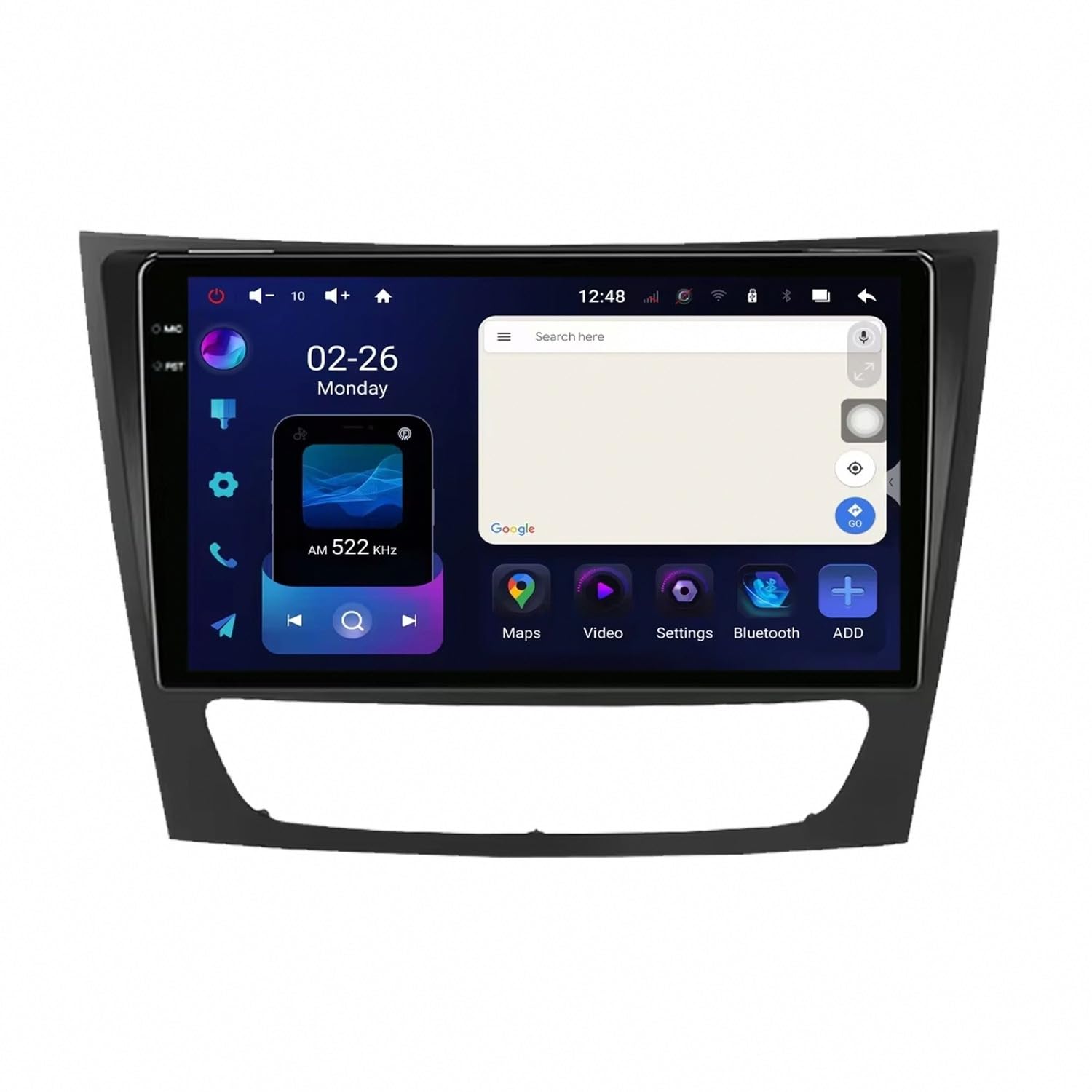 Carplay Coche Nissan X-Trail T31 Pantalla Radio GPS 2G 32G Bluetooth 8