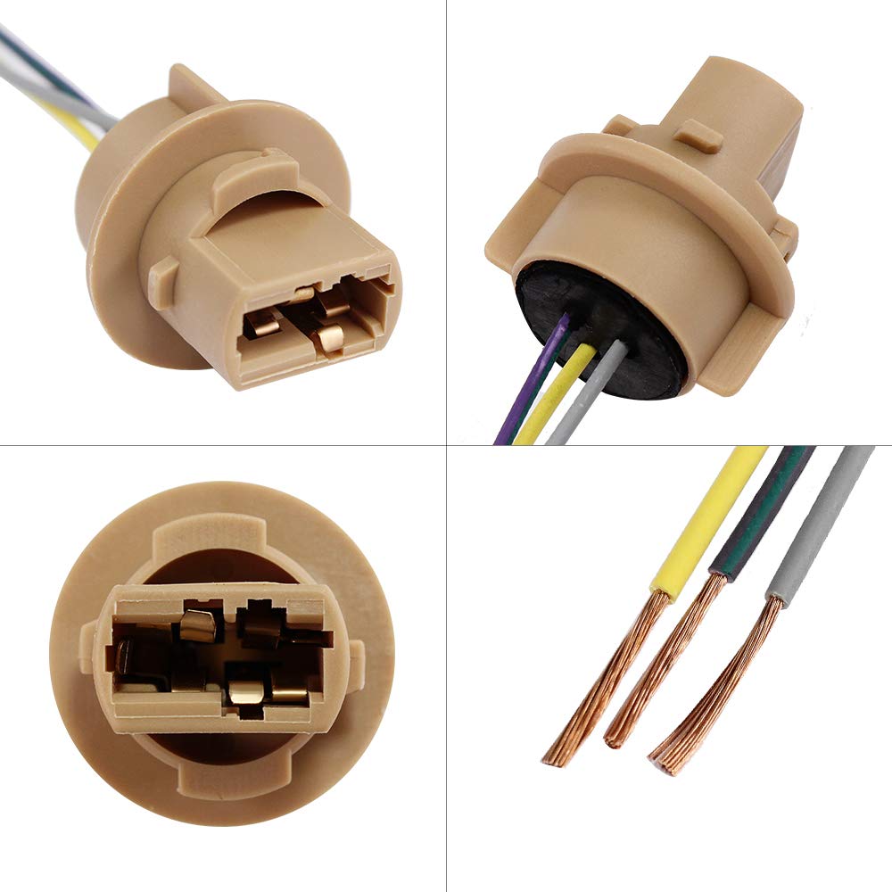 Snapklik.com : HUIQIAODS 7443 Sockets Female Adapter Wire Connector For ...