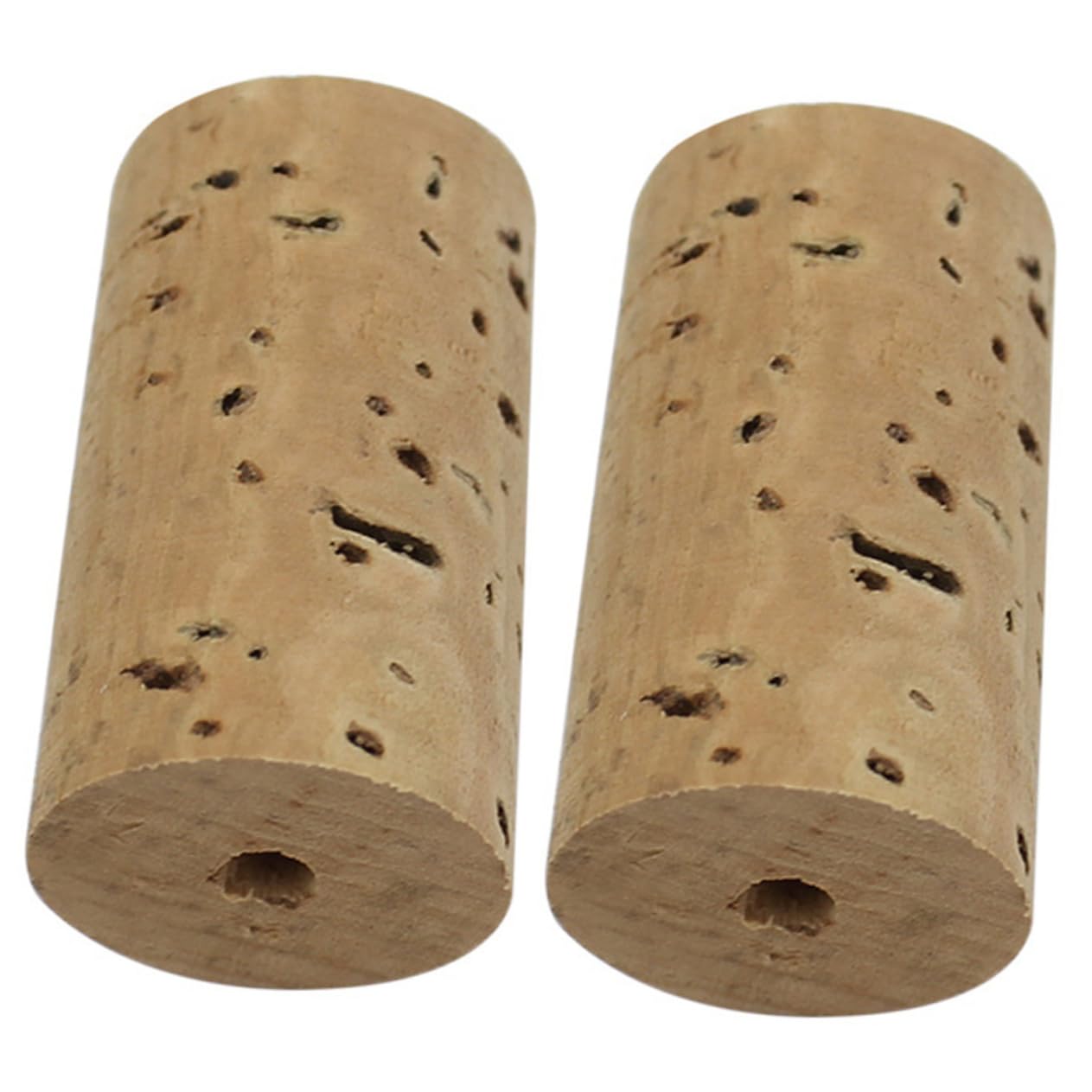 HANABASS 2 pcs Flute Cork Headjoint Plugs Natural Flute Cork Caps for Musical Instruments Compact Lightweight Design Easy to Use