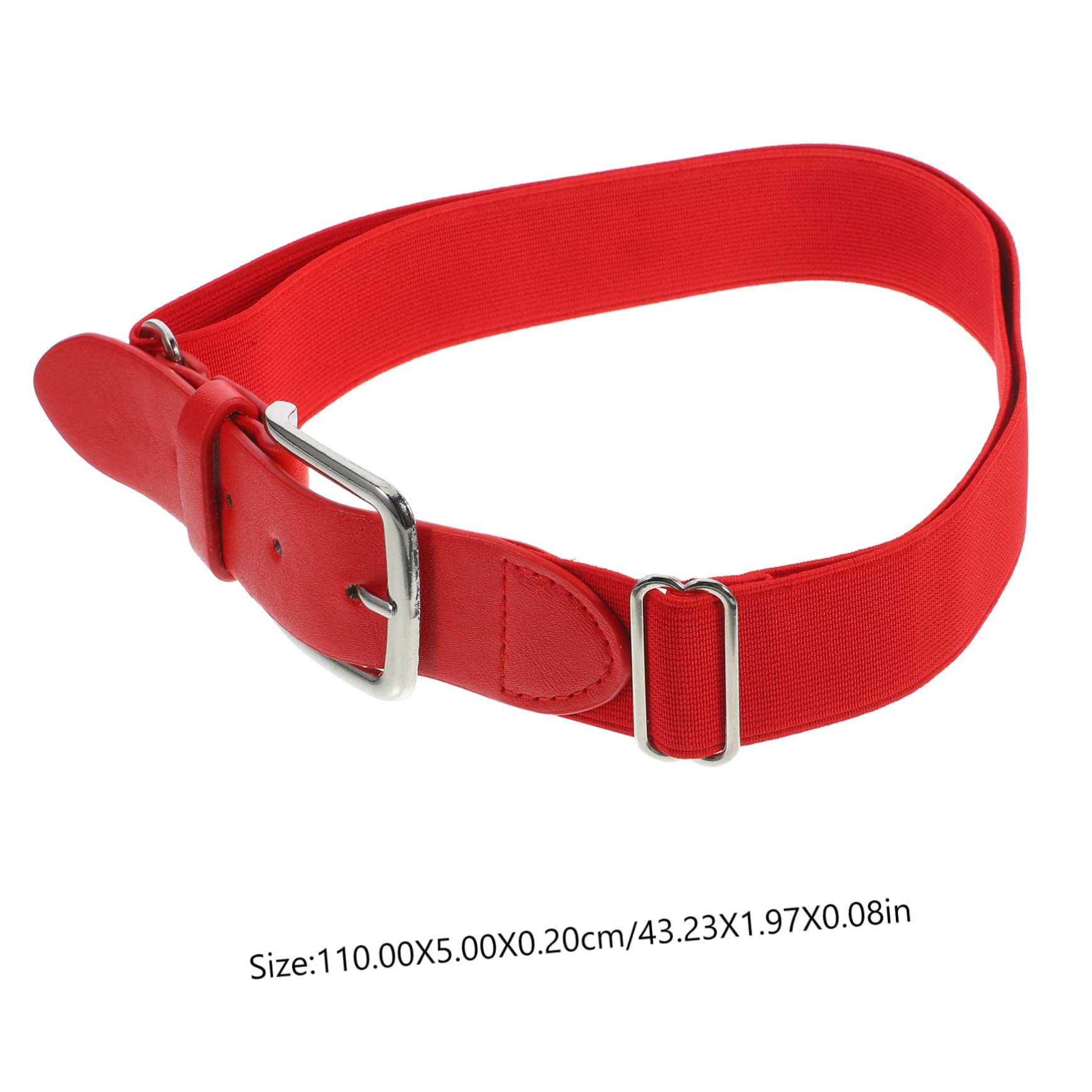 YARNOW Ceinture Élastique Pantalon Baseball Blanc Acier Homme