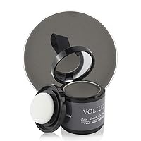 Vista 52 de VOLLUCK Polvo de retoque de raíz, polvo instantáneo para la línea del cabello para áreas delgadas y cobertura de cabello gris, cobertura de raíz