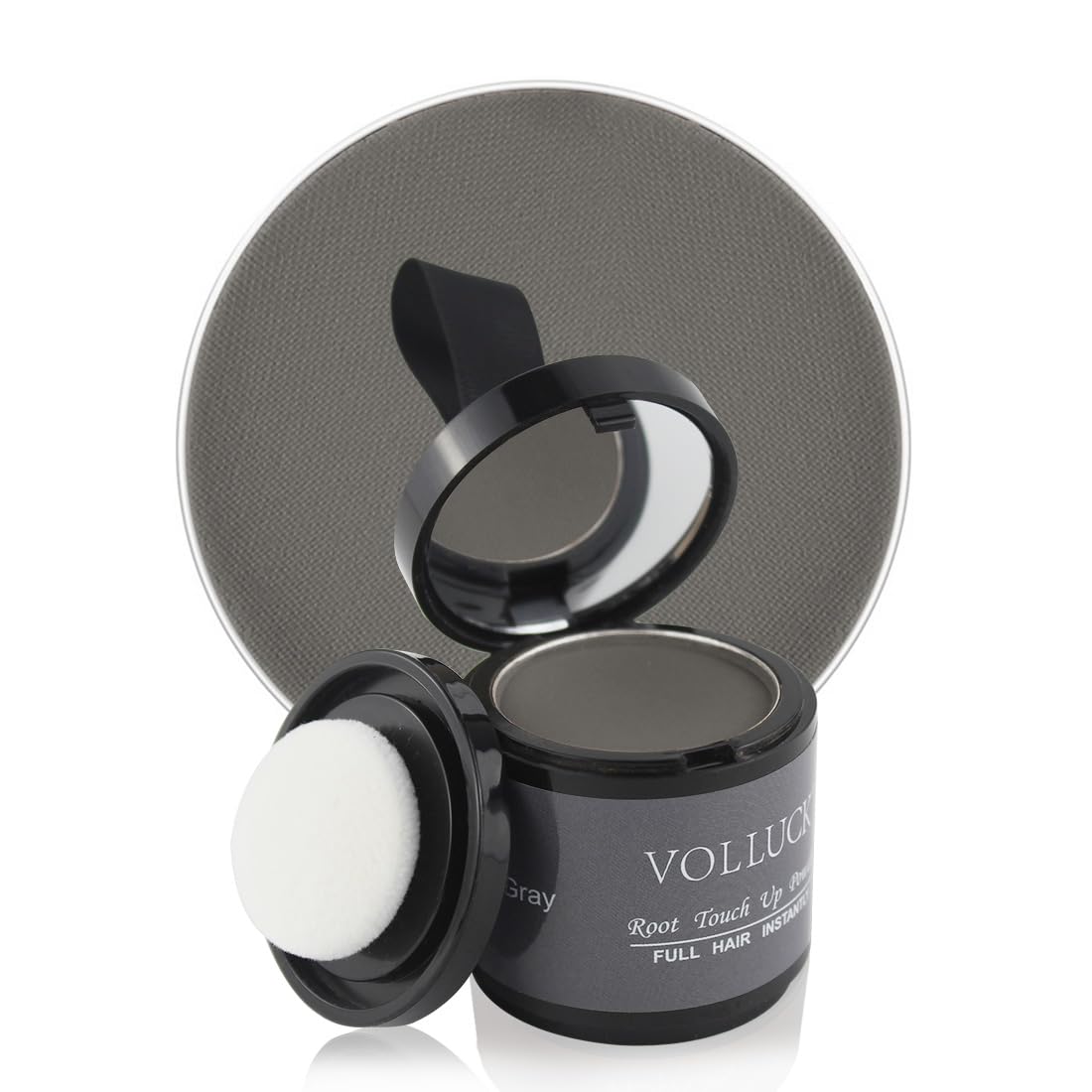 VOLLUCK Root Touch up Powder 10g, Covers Grey Roots & Conceals Thinning Hair, Hairline Powder for Men & Women, Natural Look