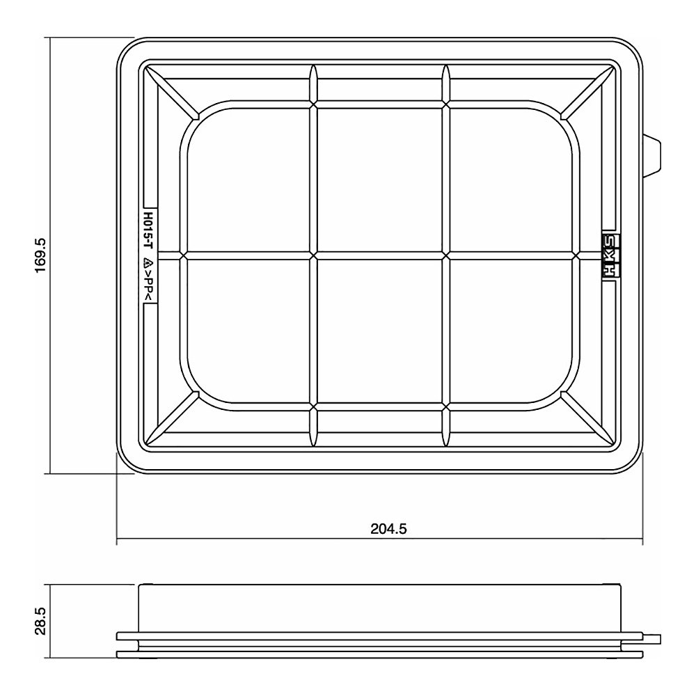Amazon | HKS 吸気系パーツ スーパーエアフィルター N BOX JF1,JF2 RT1