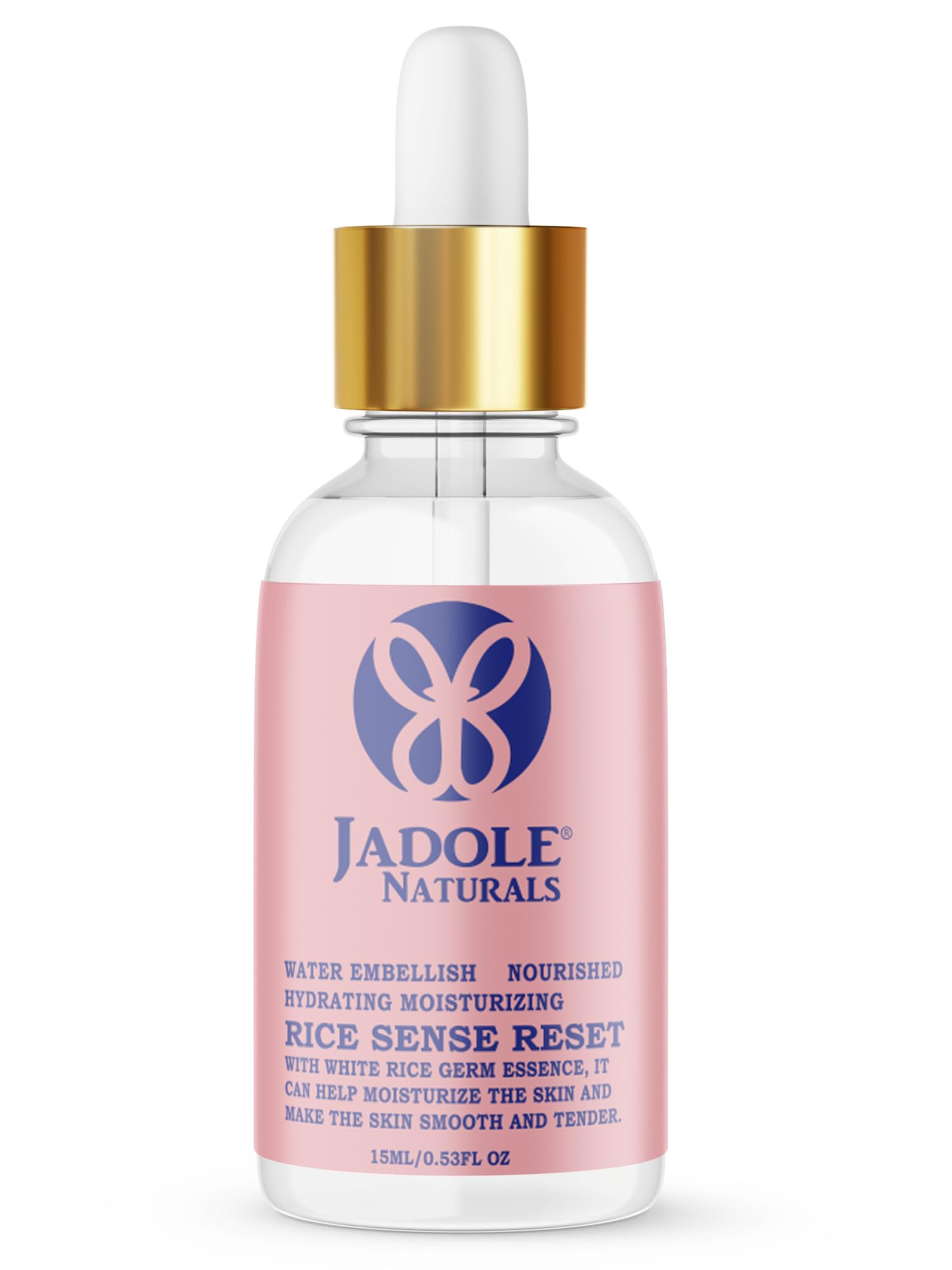 Rice Sense Reset White Rice Serum for Face 15ml with White Rice Germ Essence | Face Serum Helps Skin to Hydrate, Moisturize, Anti-Acne Aging, Improve Skin Tone, Smooth & Tender Skin