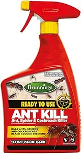 Brunnings Ready to Use Ant Kill Insecticide 1 Litre : Amazon.com.au: Home