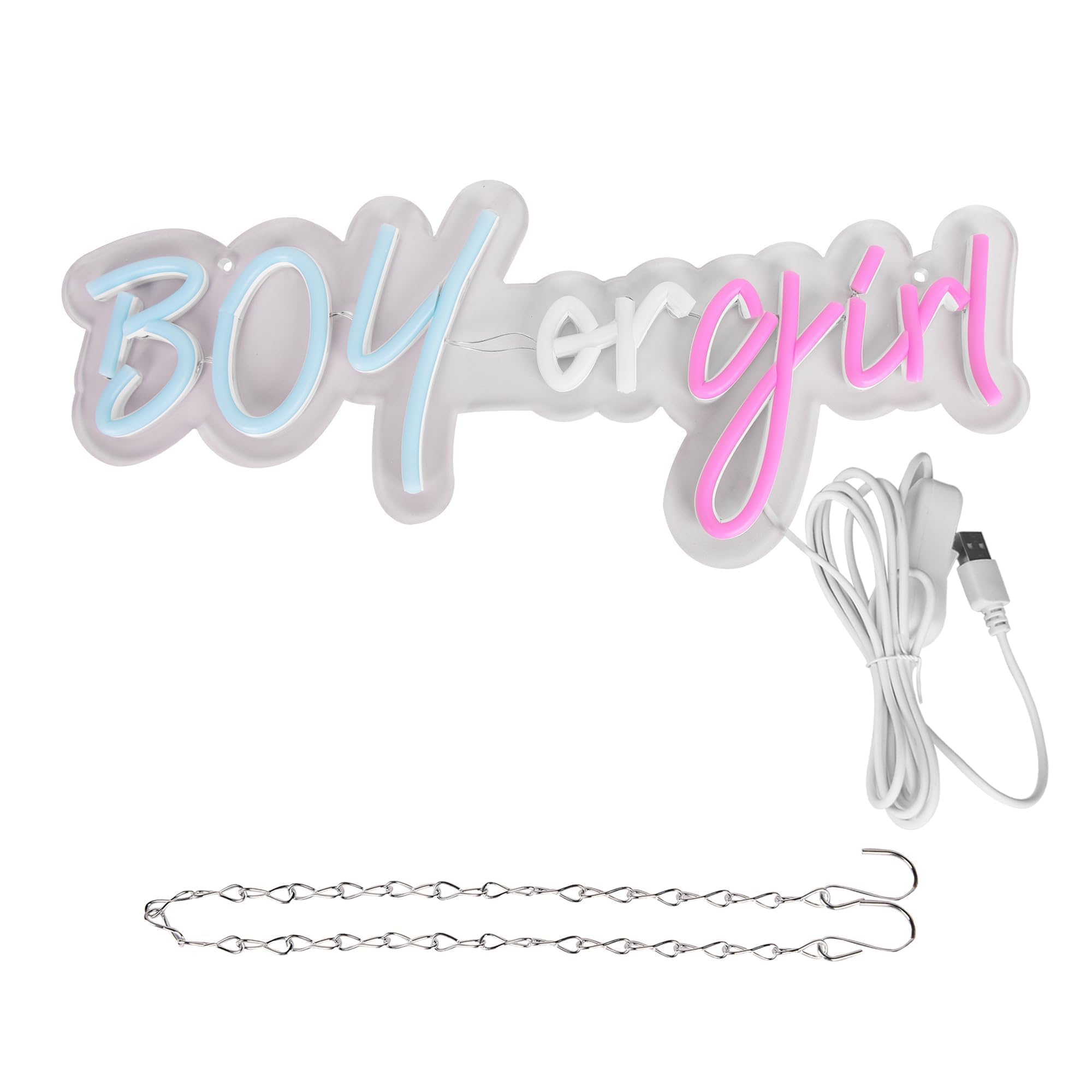 Buy Gender Reveal & Baby Shower items | Confetti & neon signs - Glow Specialist