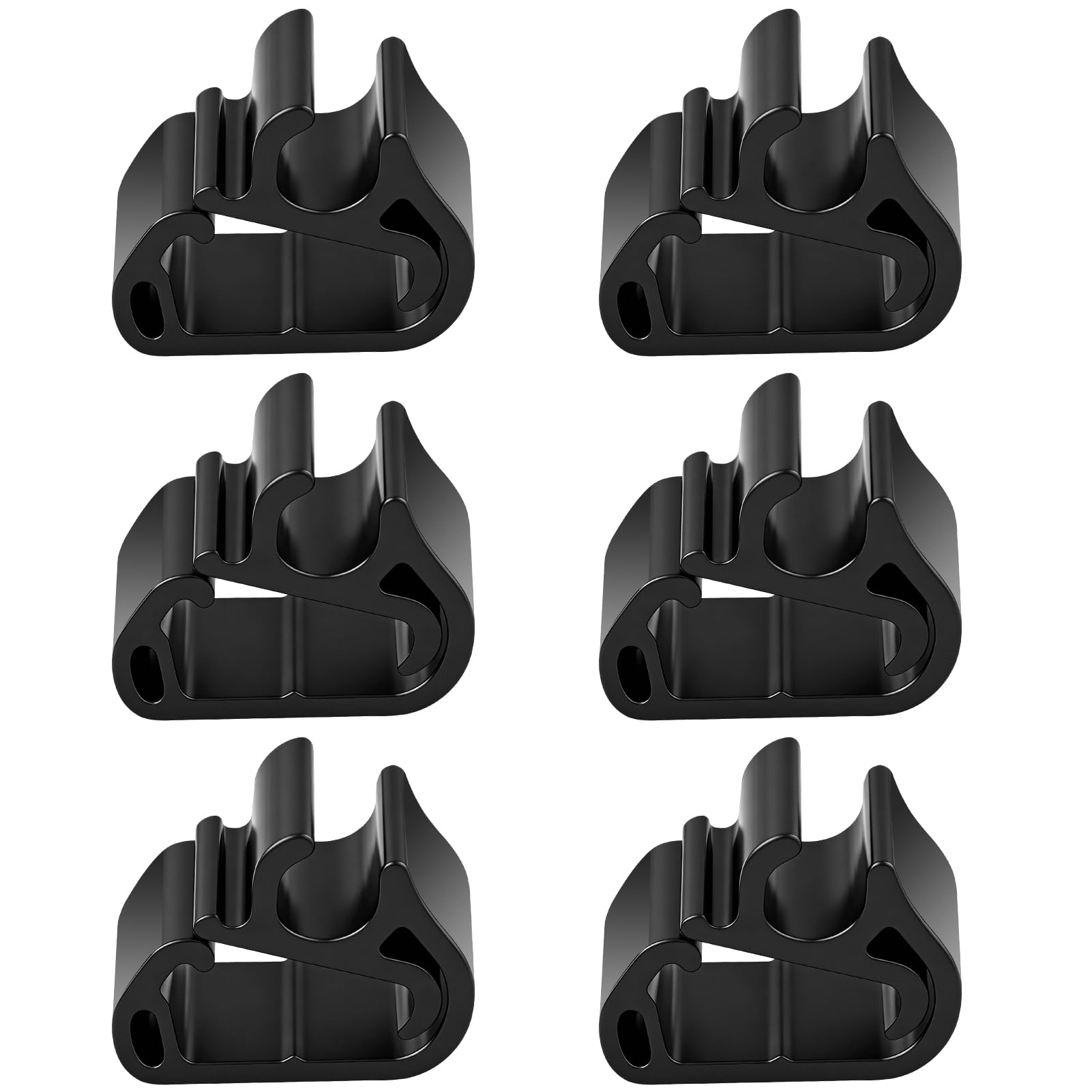 6 Piezas de Clips para Brazos de Limpiaparabrisas para Peugeot 3008 5008 C5 DS7 Flejes Sujeción Limpia para Brisas Clips de Sujeciones Repuestos para Brazo para Fijación de Manguera Lavaparabrisas