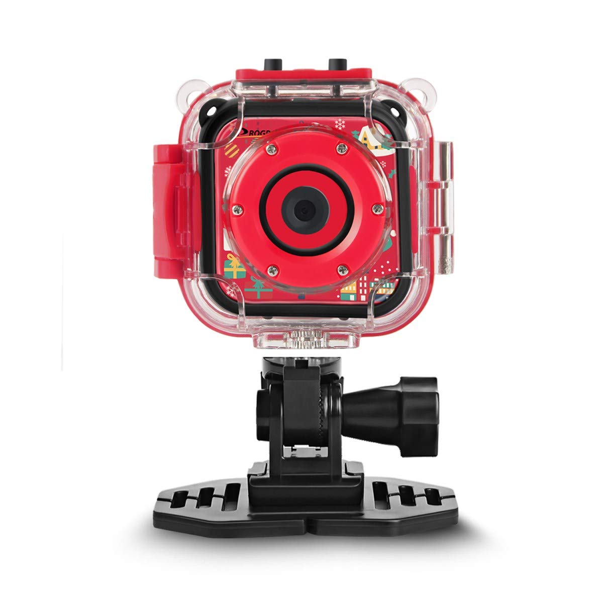 [NEW] DROGRACE Kids Camera Video Camera for Kids 1080P Camcorder Waterproof Action Cam Boys Girls Camera Toy Gift Built-in Game - Premium Quality Gift Wrap [Christmas Special Edition]