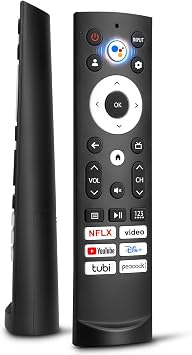 Voice Remote Control Replacement for Hisense Smart Google TV,Compatible with Hisense QLED UHD Mini-LED ULED Google TVs