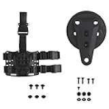 Drop Leg Platform 360 °Rotation Holster Platform Adapter Receiver Mounts with Adjustable Thigh Straps for Holsters and Magazine Pouches