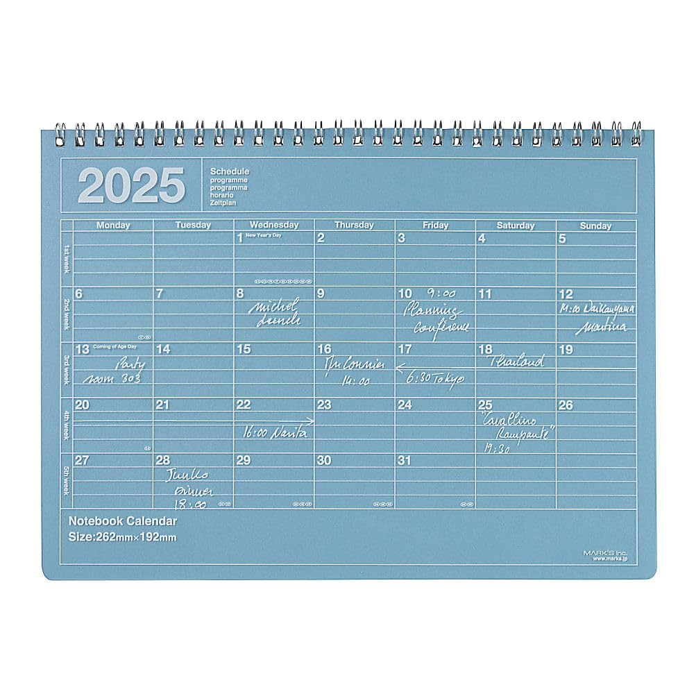 Amazon.co.jp: 手帳 2025 スケジュール帳 2025年1月始まりマンスリー