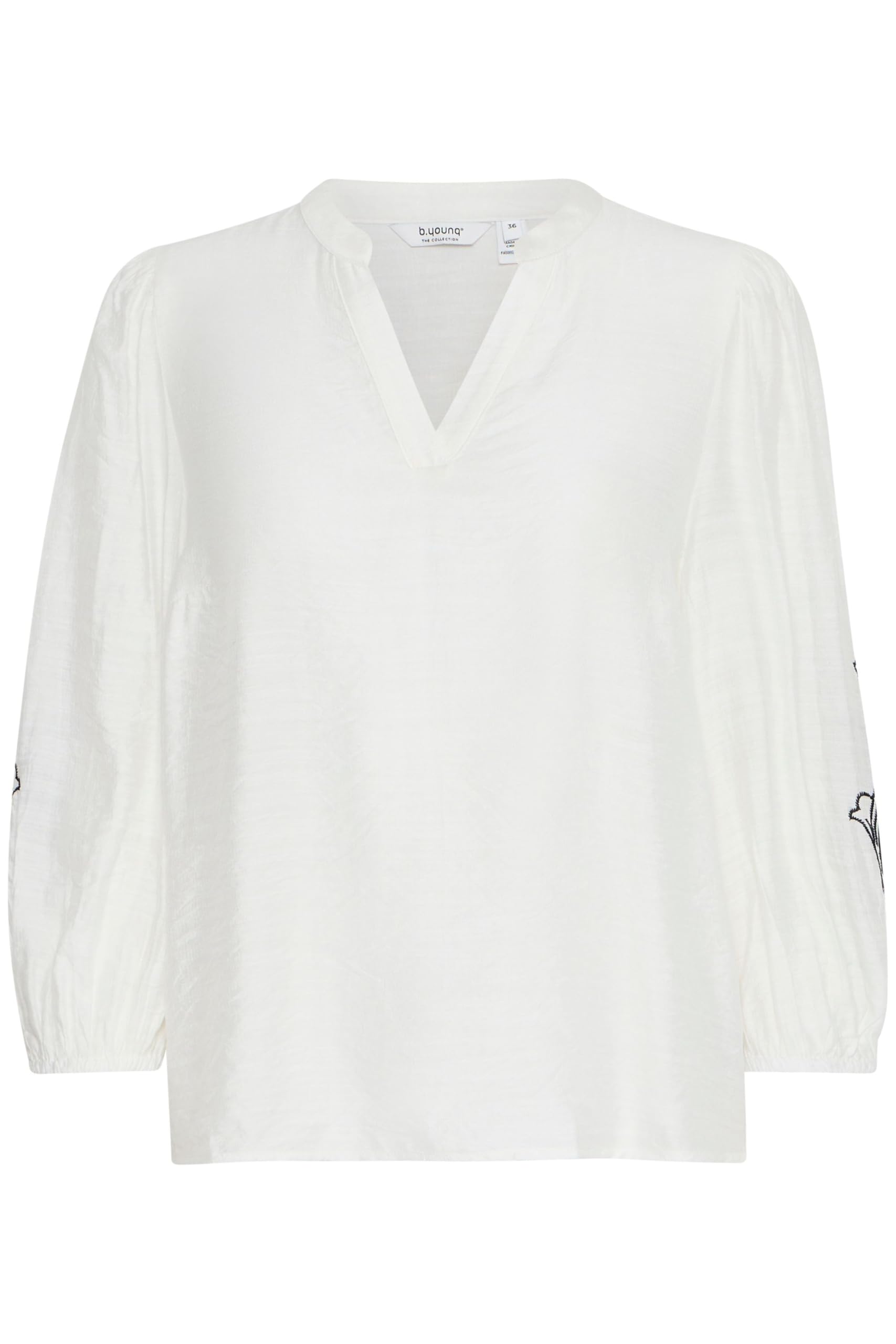 b.young BYIDAMY Blusa de manga larga para mujer, cuello alto, corte regular, cuello alto