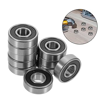 Baker 8.2サンダーチタン宙ベアリングスピット53-101モブ３回使用のみ Amazon | 10 個 606 6x17x6mm ボールベアリングベアリング