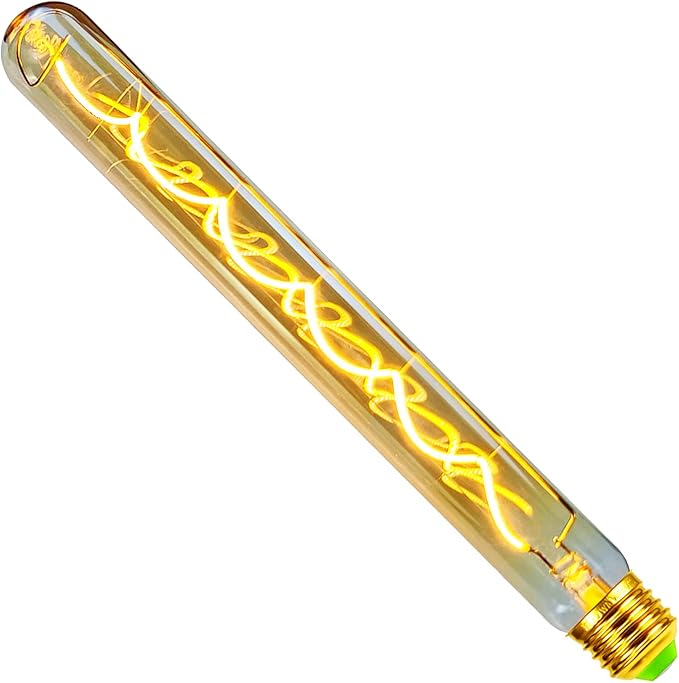 Tianfan Led Bulbs Vintage Light Bulbs Long Test Tube 4W Dimmable Spiral
