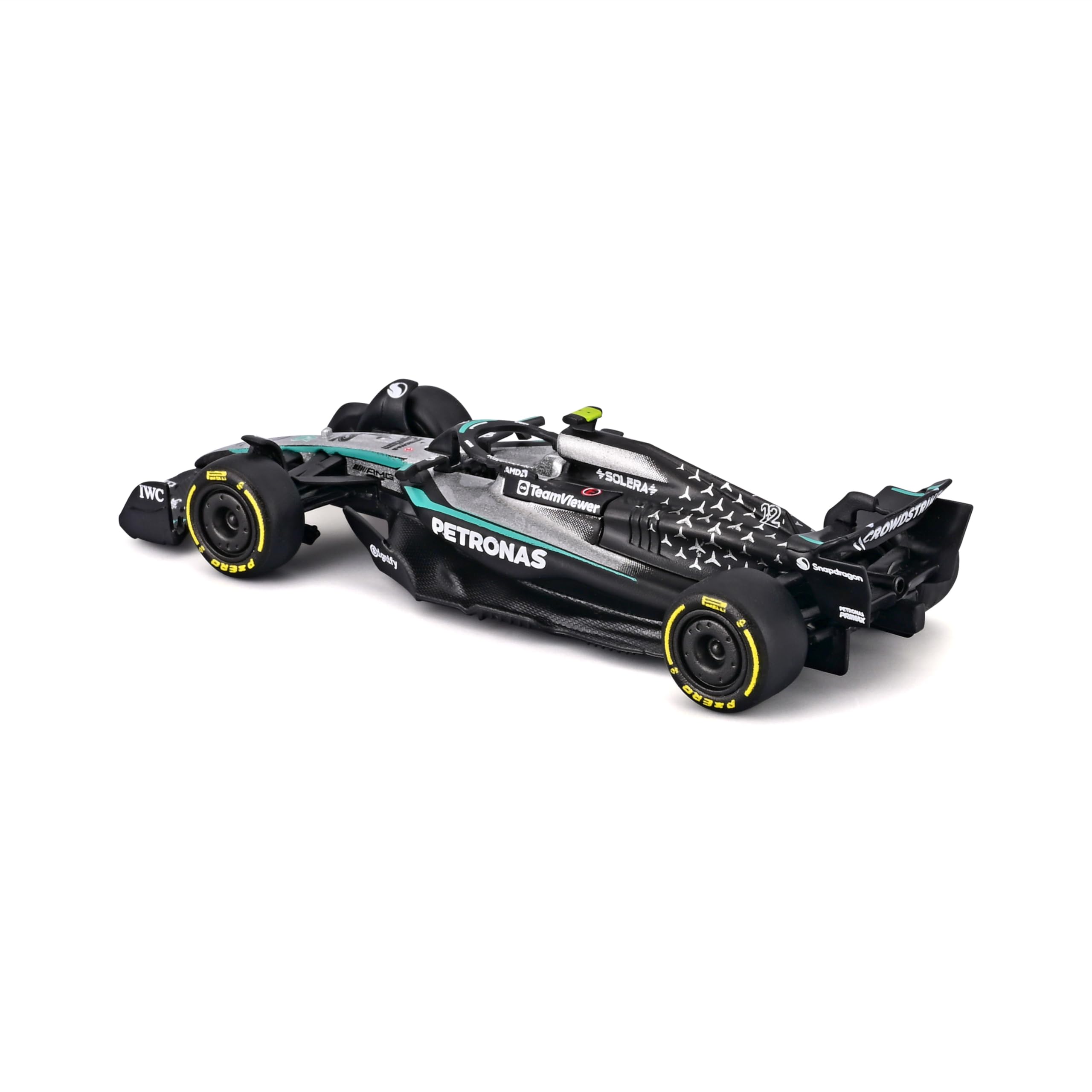Amazon.com: 1:64 F1 Model for Benze F1 2025 W16 12# Kimi Antonelli