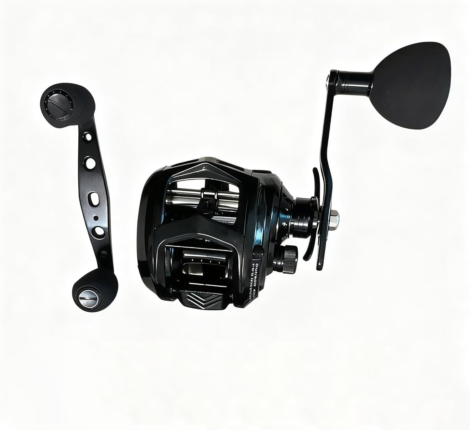 ANCIENT MARINER Ocean Tycoon Low Profile 300 Baitcasting Fishing Reels, Large Capacity Aluminum Reel, 6.3:1 Gear Ratio, 40LB Max Drag, Fishing Baitcasting Reel for Saltwater Jigging Fishing