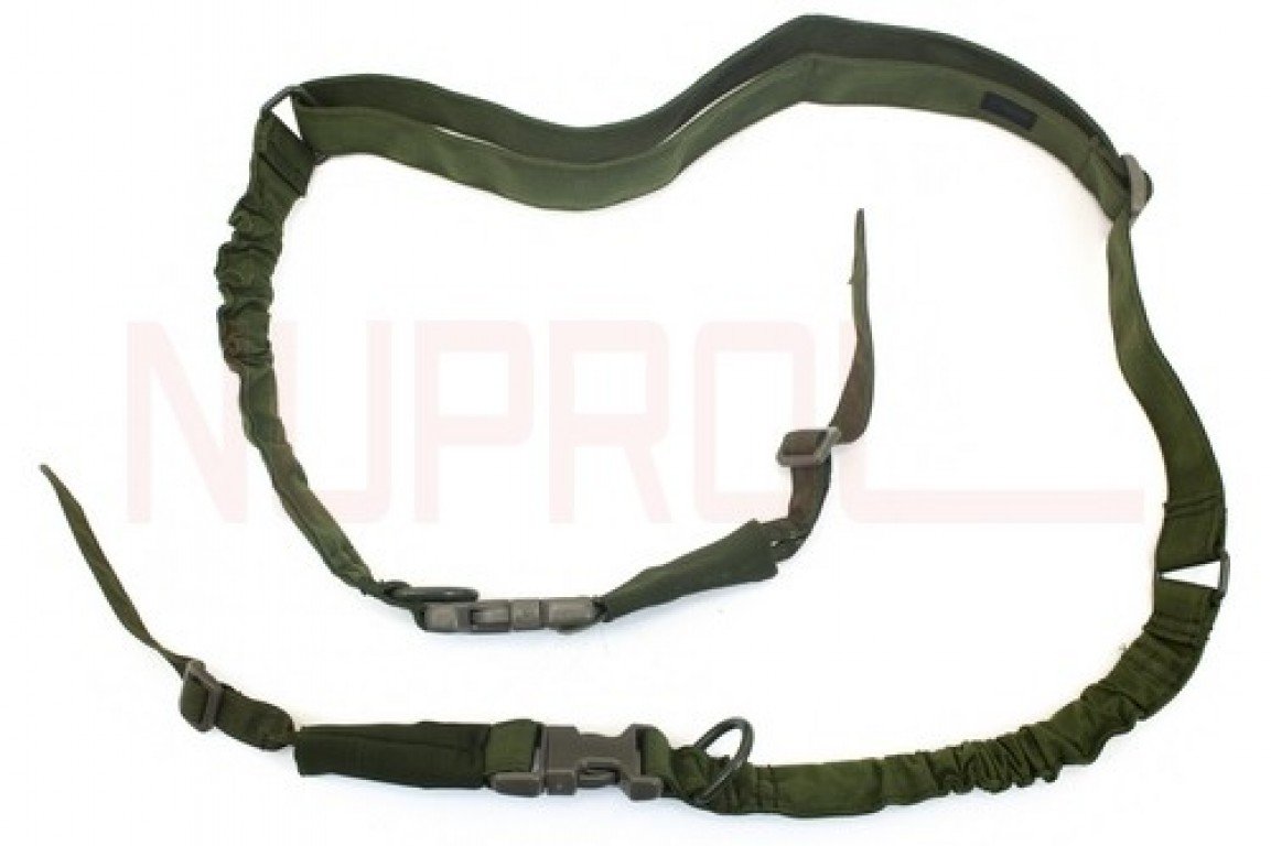 Nuprol Two Point Bungee 1000D Sling, Olive Drab