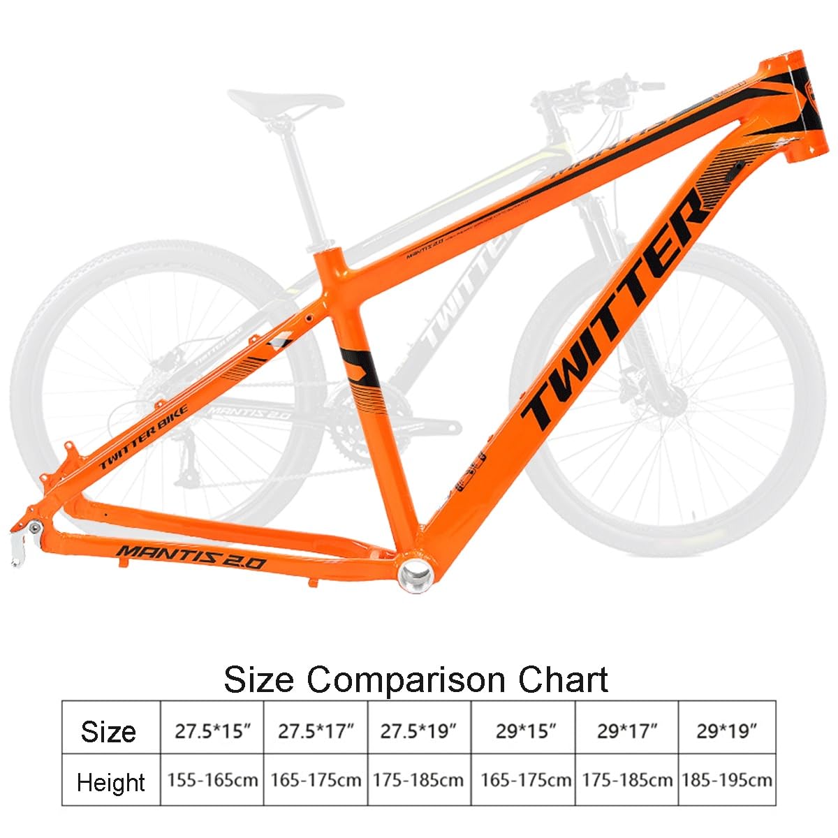 Cuadro De Bicicleta R29 Mtb QHIYRZE Cuadro De Bicicleta De