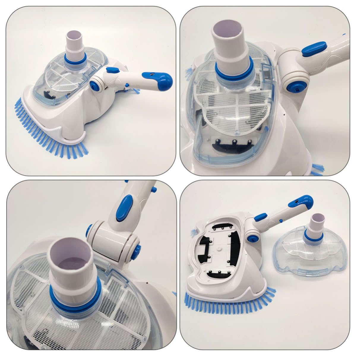 Tête D’Aspiration de Piscine en Plastique, Clip-on, Nettoyage